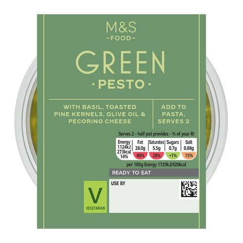 M&S Green Pesto