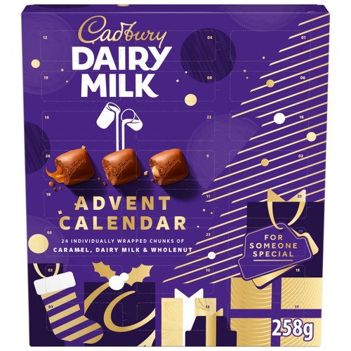 Cadbury Dairy Milk Chocolate Mixed Chunk Advent Calendar