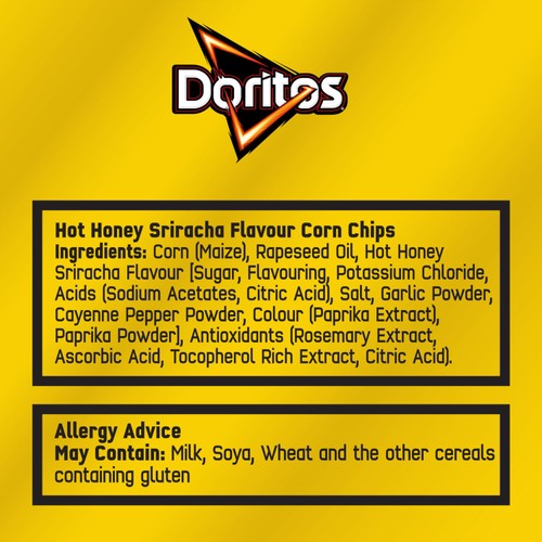 Doritos Golden Sriracha