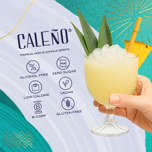 Caleno White Coconut Alcohol-Free Spirit