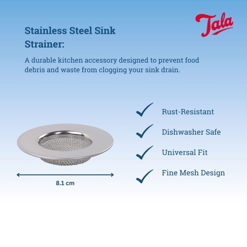 Tala Stainless Steel Sink Strainer  