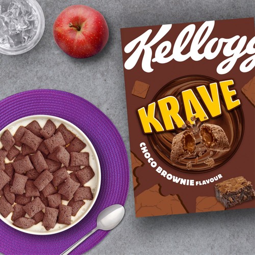 Kellogg's Krave Chocolate Brownie
