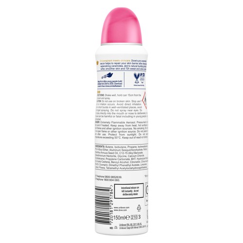Dove Women Advanced Antiperspirant Deodorant Pomegranate Aerosol
