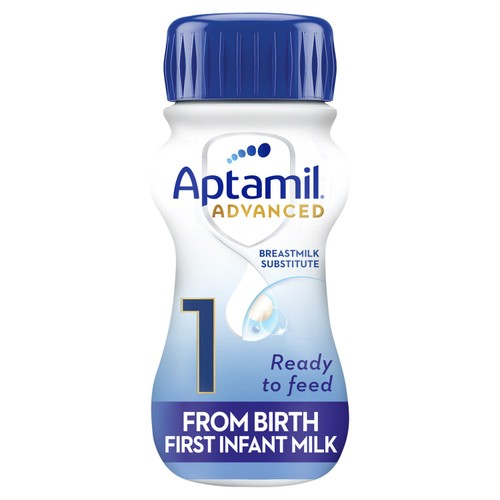 Aptamil Advanced 1 First Infant Baby Milk Formula Liquid from Birth