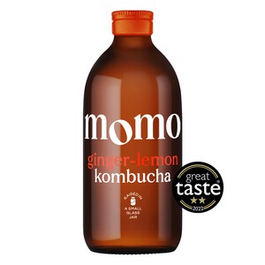 MOMO Kombucha Organic Ginger-Lemon - Ocado