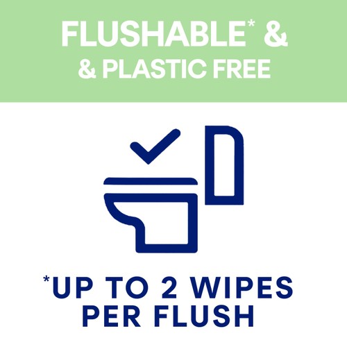 Andrex Fresh and Soothe Flushable Hygiene Wipes