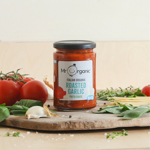 Mr Organic Roasted Garlic Pasta Sauce