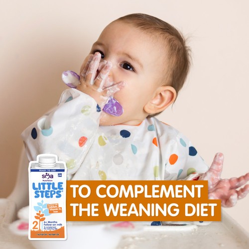 LITTLE STEPS Follow-On Baby Milk 6 mth+ Ready-to-use formula milk 200ml
