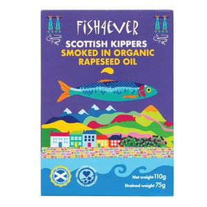 Fish 4 Ever Smoked Kippers in organic rapeseed oil