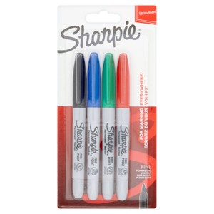 Sharpie Permanent Marker Assorted Pastel