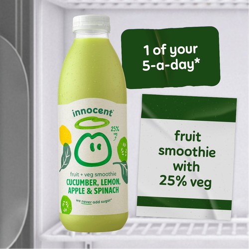 Innocent Cucumber, Lemon, Apple & Spinach Smoothie