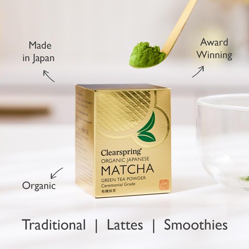 Clearspring Organic Japanese Ceremonial Matcha Green Tea Powder