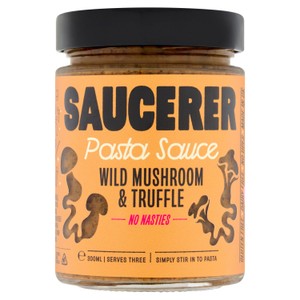 Saucerer Wild Mushroom & Truffle Oil Pasta Sauce