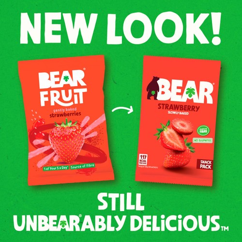 BEAR Fruit Dried Strawberries