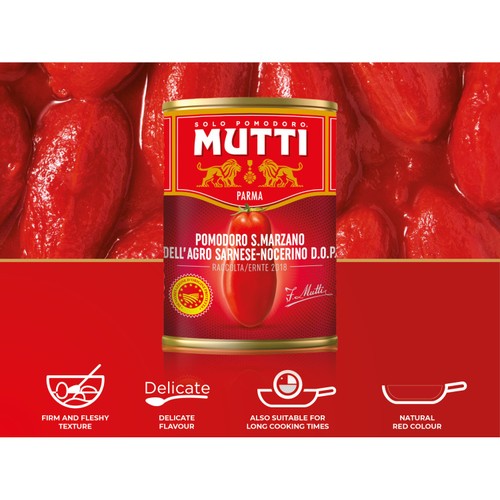 Mutti San Marzano Italian Peeled Tomatoes