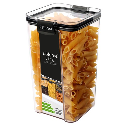 Sistema Ultra Tritan Square Food Storage Container 1.3L Airtight