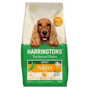 Harringtons Dry Adult Dog Food Rich in Turkey & Veg