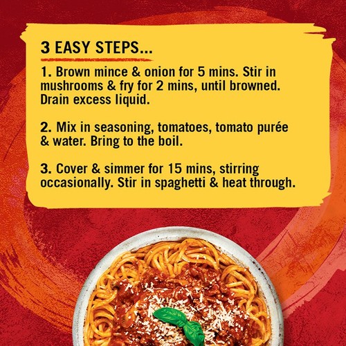 Schwartz Spaghetti Bolognese Recipe Mix