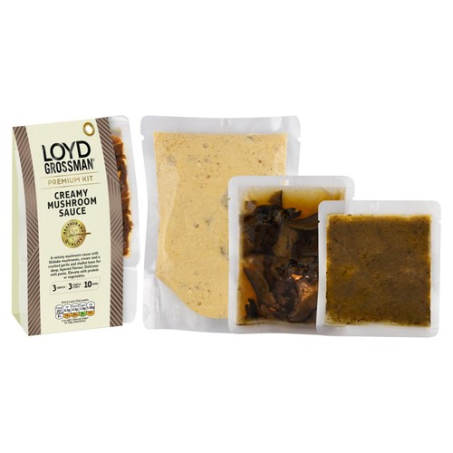 Loyd Grossman Creamy Mushroom Pasta Sauce Kit