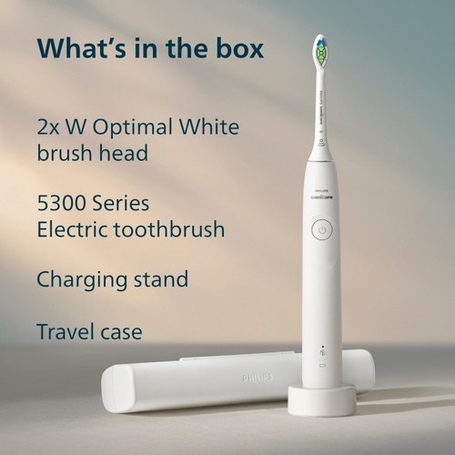 Philips Sonicare 5300 Series White Electric Toothbrush