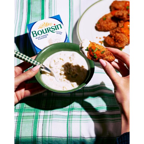 Boursin Blue Flavour Soft French Cream Cheese