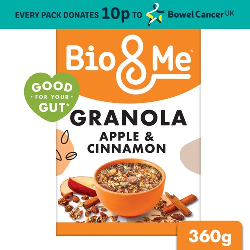 Bio&Me Apple & Cinnamon Prebiotic Granola