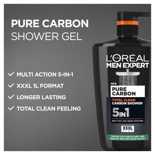 L'Oreal Men Expert Shower Gel Carbon Protect