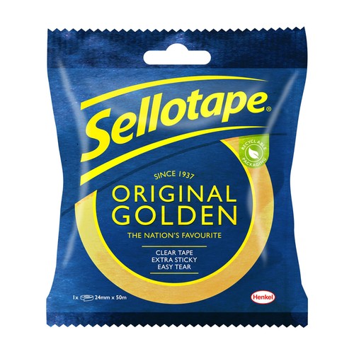 Sellotape Original Golden 24mm