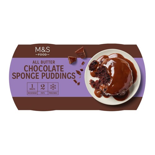 M&S Chocolate Sponge Puddings