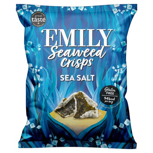 Emily Seaweed Crisps, Sea Salted