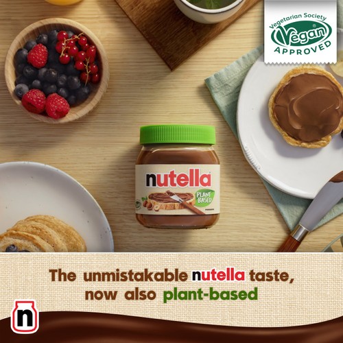 Nutella Plant Based Hazelnut & Chocolate Spread