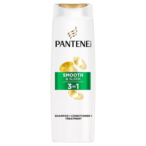 Pantene Smooth & Sleek 3 in 1 Shampoo