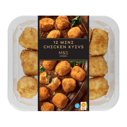 M&S 12 British Mini Chicken Kyivs