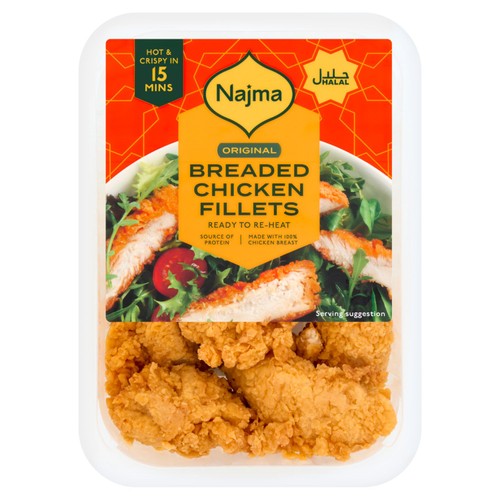Najma Original Breaded Chicken Fillets