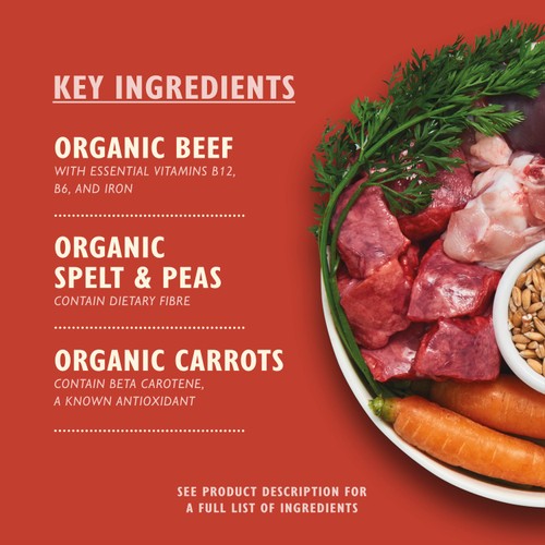 Lily's Kitchen Organic Beef & Spelt Supper for Dogs