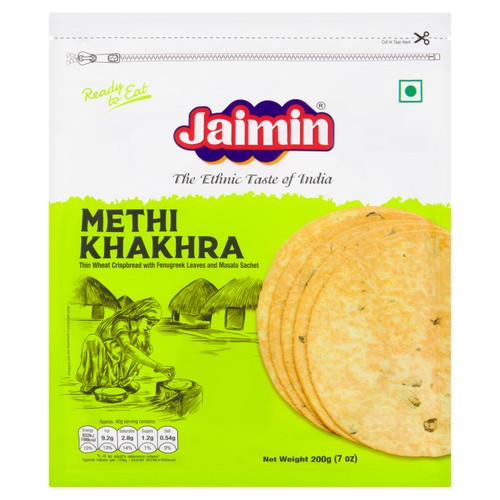 Jaimin Methi Khakhra, 200g Jaimin Methi Khakhra, 200g