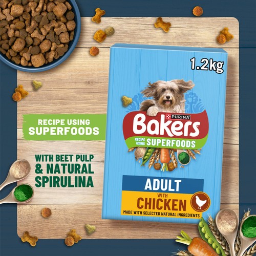 Bakers Chicken with Vegetables Dry Dog Food
