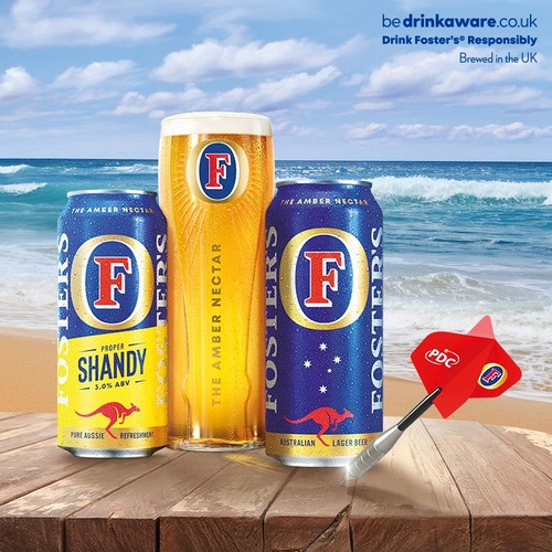 Foster's Lager Beer Cans