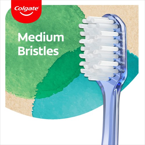 Colgate Recyclean Medium Manual Toothbrush 