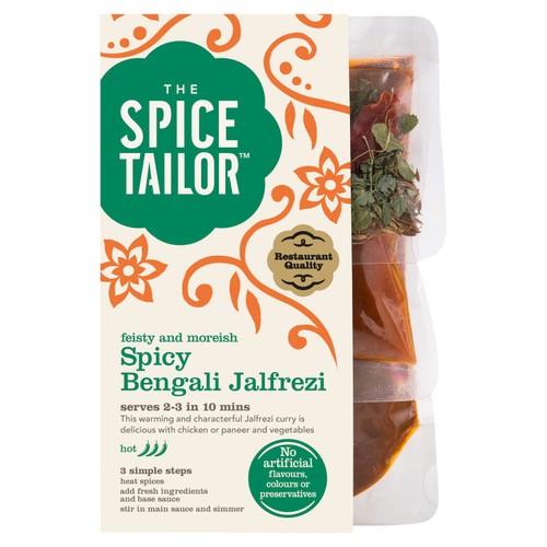 The Spice Tailor Spicy Bengali Jalfrezi Indian Curry Sauce Kit