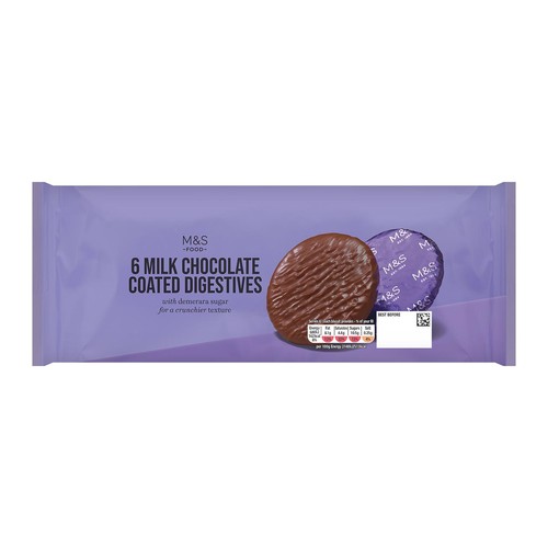 M&S Milk Chocolate Coated Digestives
