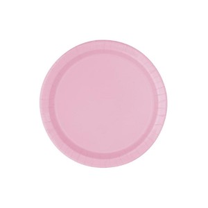 Lovely Pink Recyclable Paper Party Plates