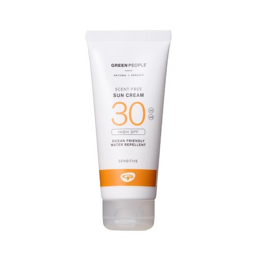 Green People SPF 30 Sun Cream Scent Free Travel Size