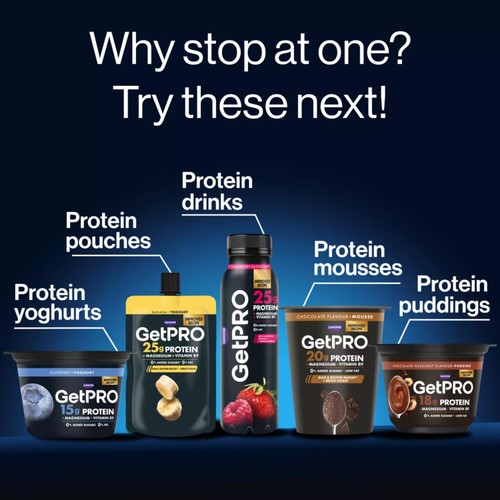GetPro 15g High Protein Blueberry Yoghurt