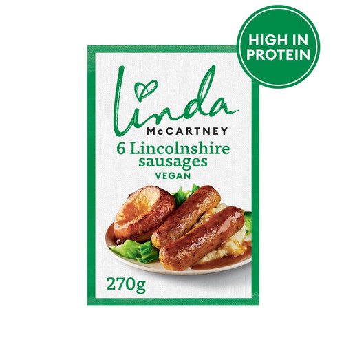 Linda McCartney Vegetarian Lincolnshire Sausages