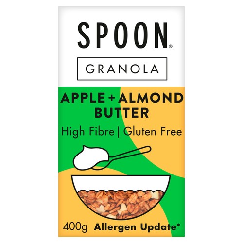 Spoon Cereals Apple + Almond Butter Granola
