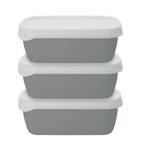 Natural Elements Eco Stackable Recycled Food Container Set