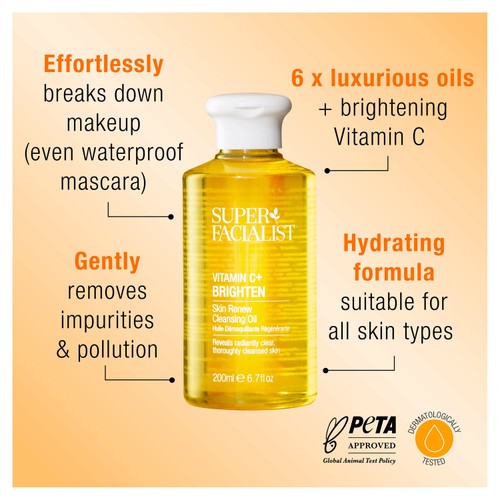 Super Facialist Vitamin C Cleansing Oil