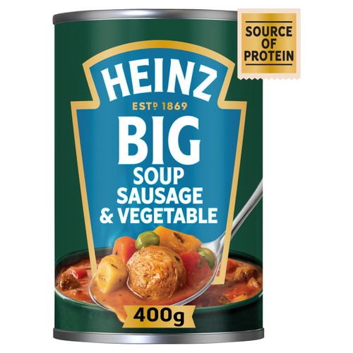Heinz Big Soup Sausage & Vegetable