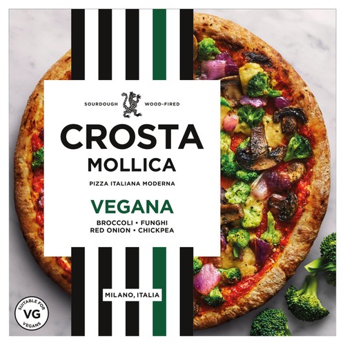 Crosta Mollica Vegana Sourdough Pizza with Grilled Vegetables